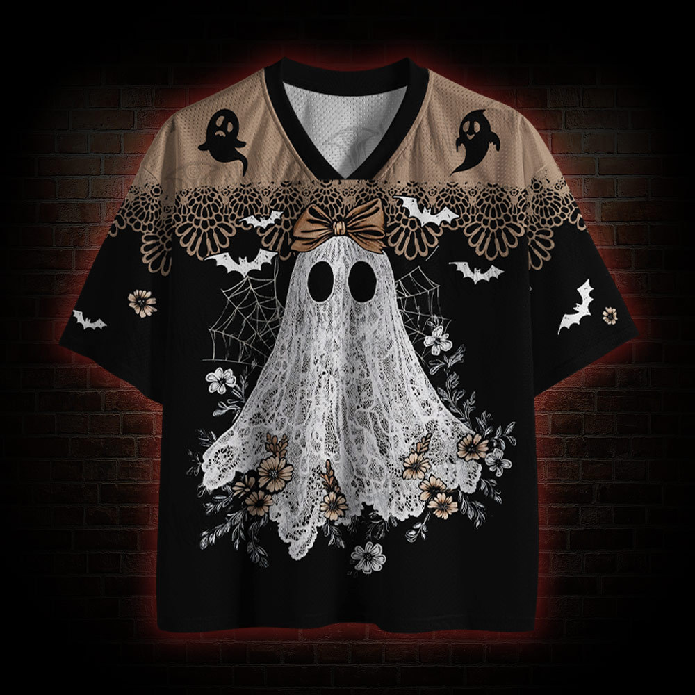 Cute But Spooky Mesh Jersey