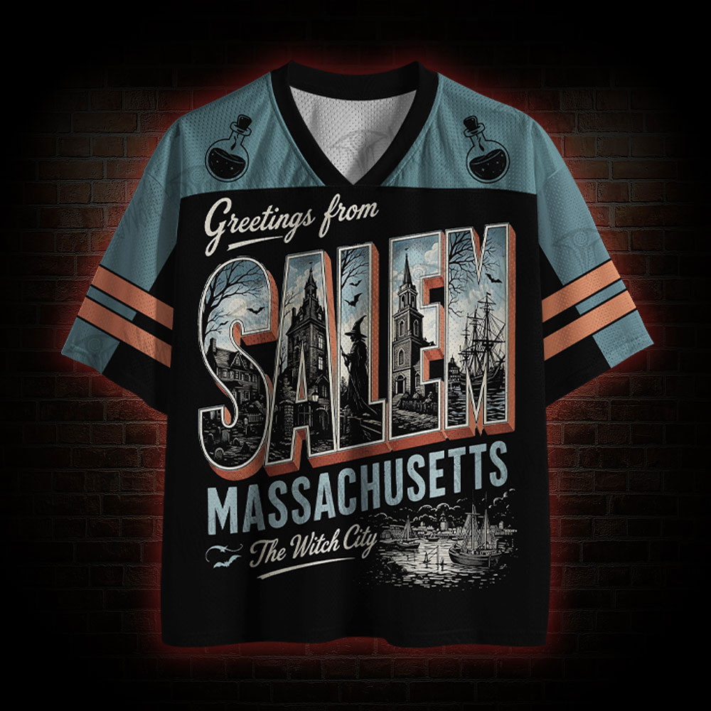 Meet Me In Salem Mesh Jersey