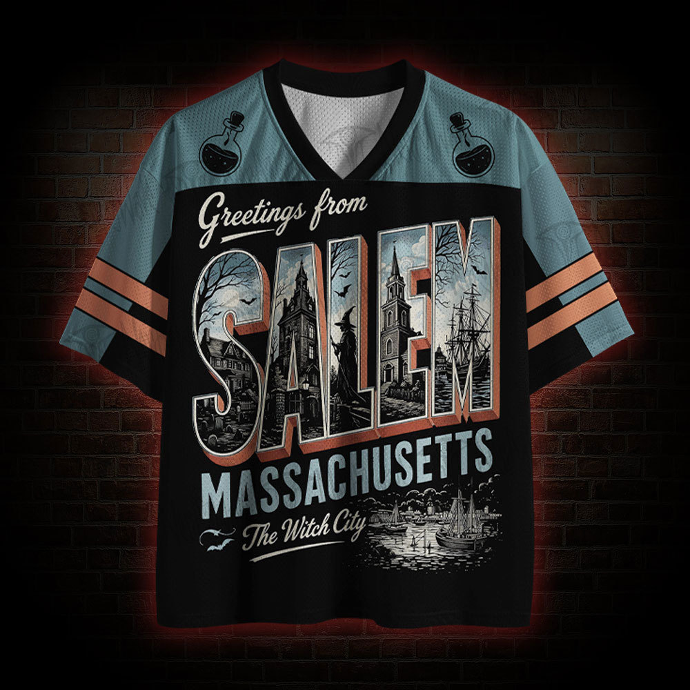 Meet Me In Salem Mesh Jersey
