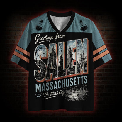 Meet Me In Salem Mesh Jersey