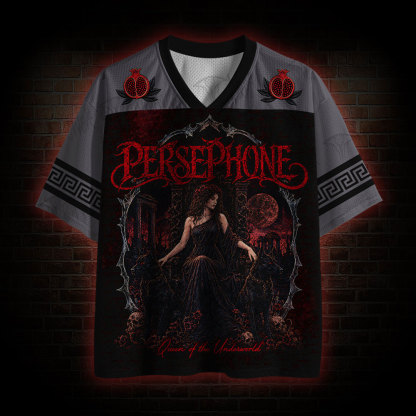 Persephone Queen of the Underworld Mesh Jersey