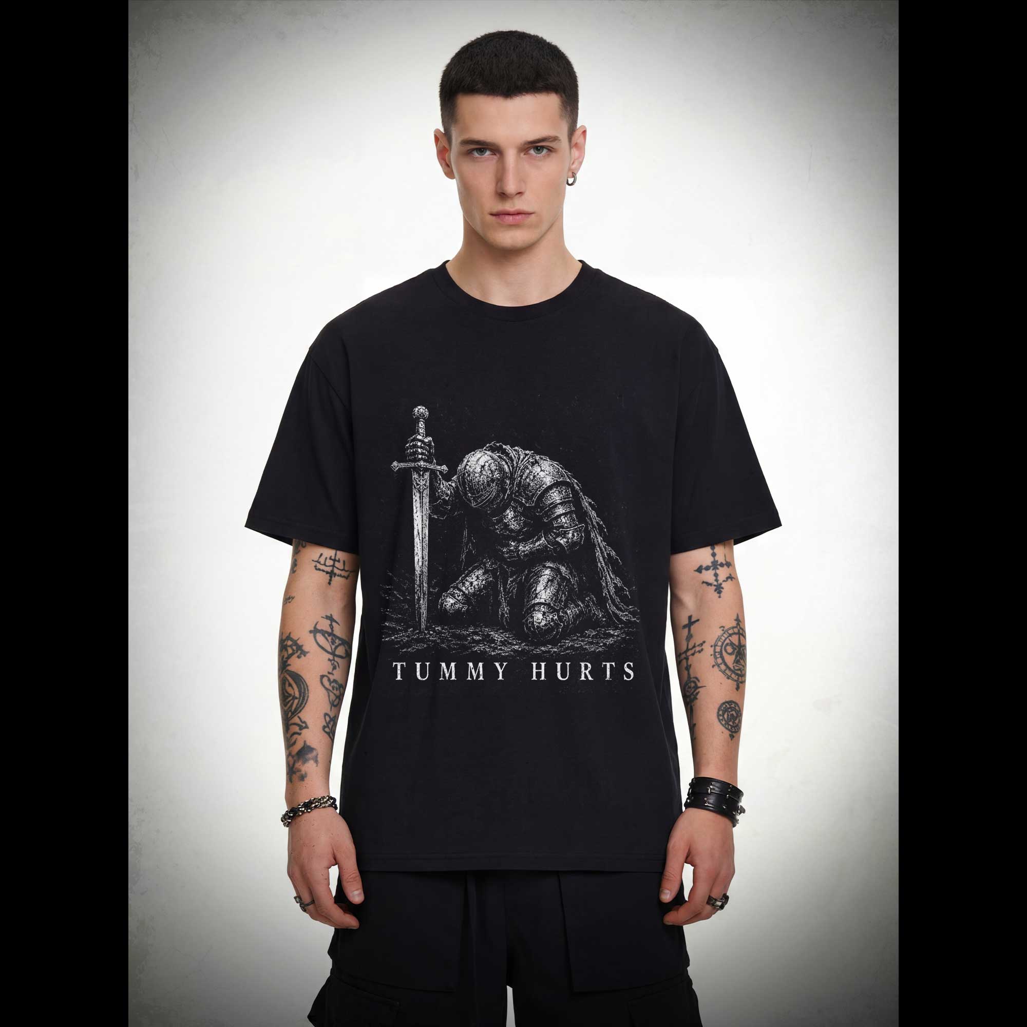 Tummy Hurts Knight T-shirt