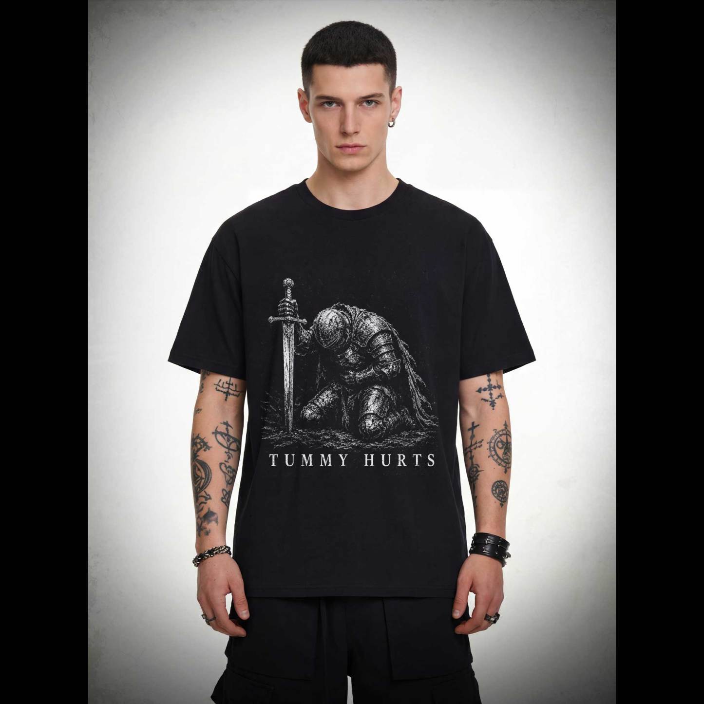 Tummy Hurts Knight T-shirt