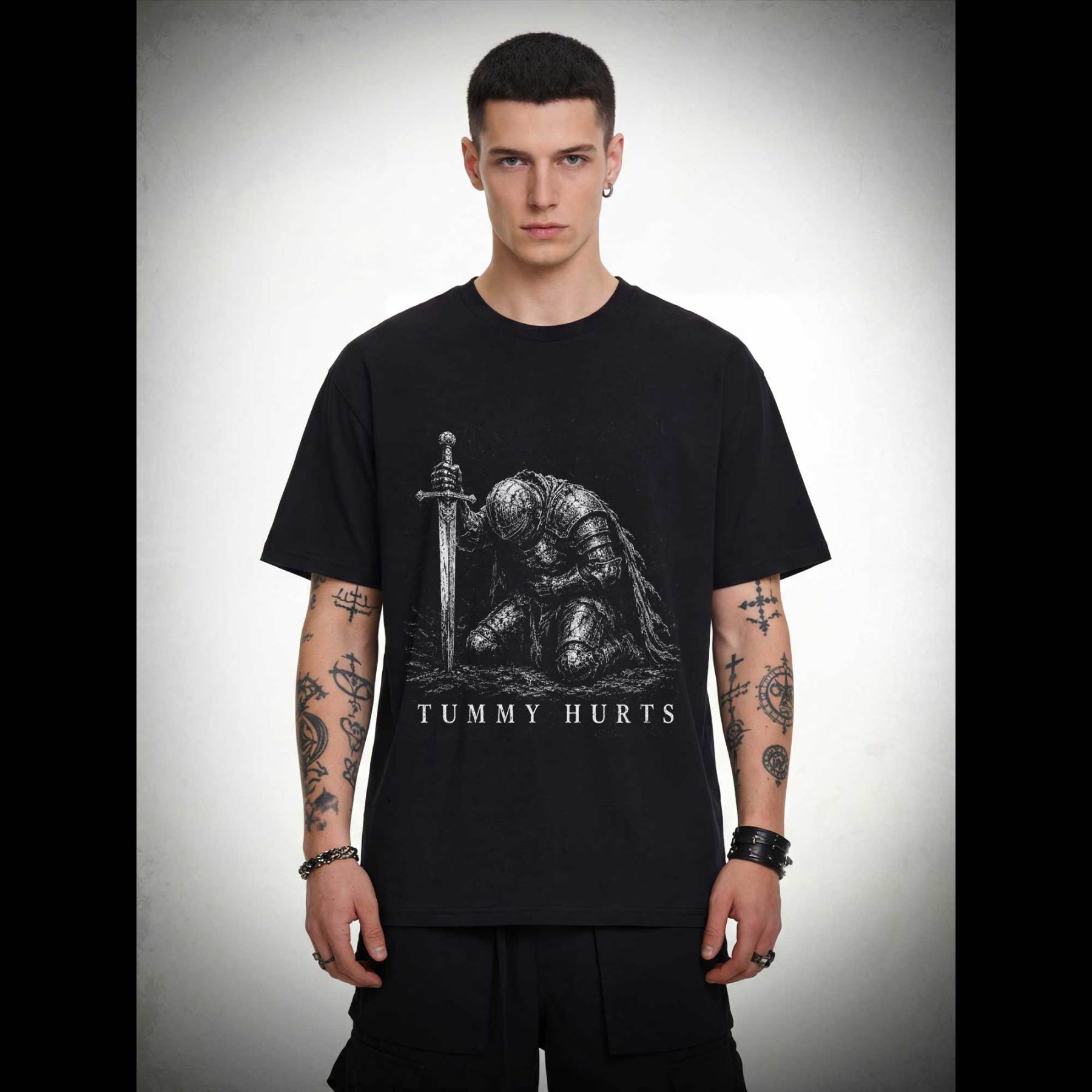 Tummy Hurts Knight T-shirt