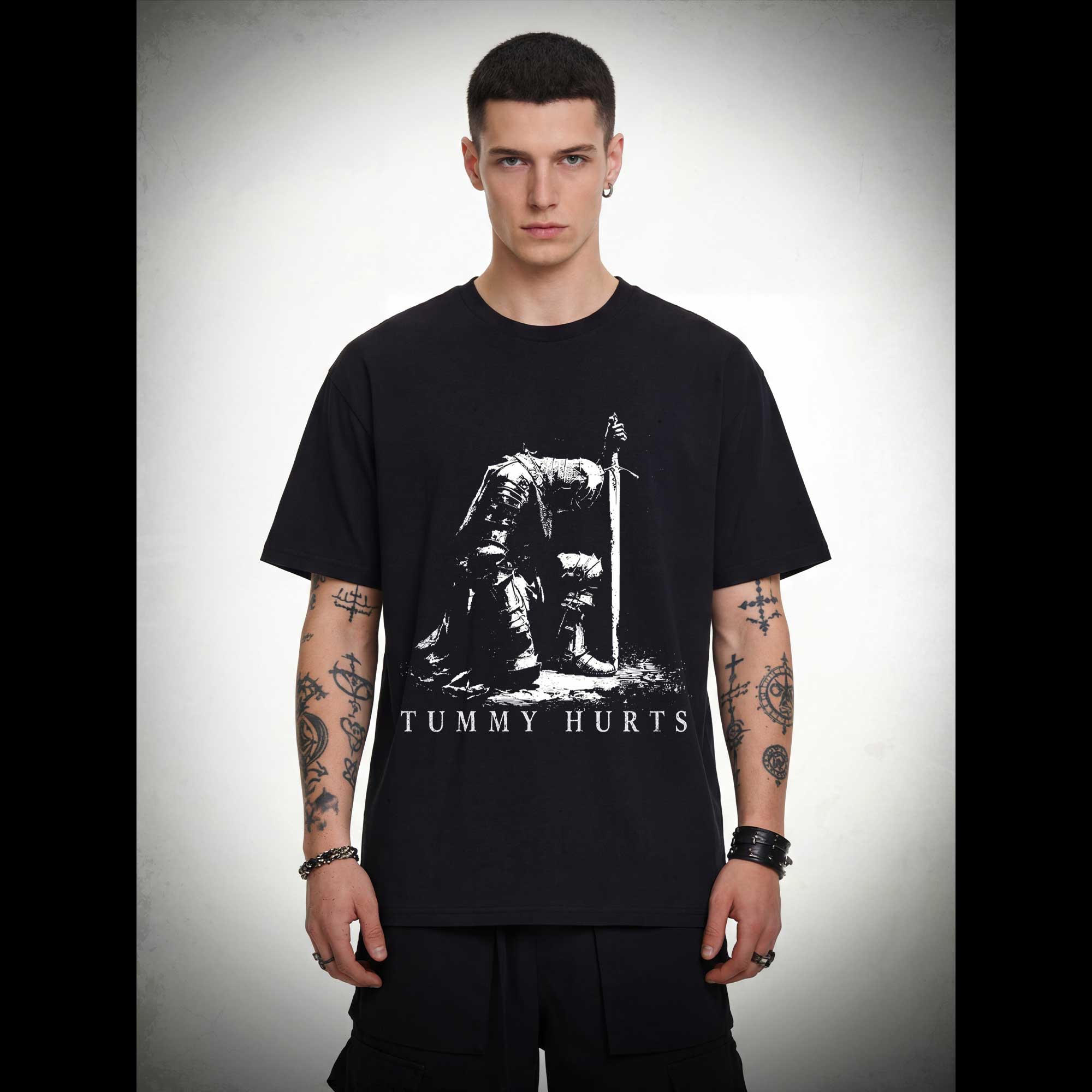 Dark Fantasy Knight T-shirt