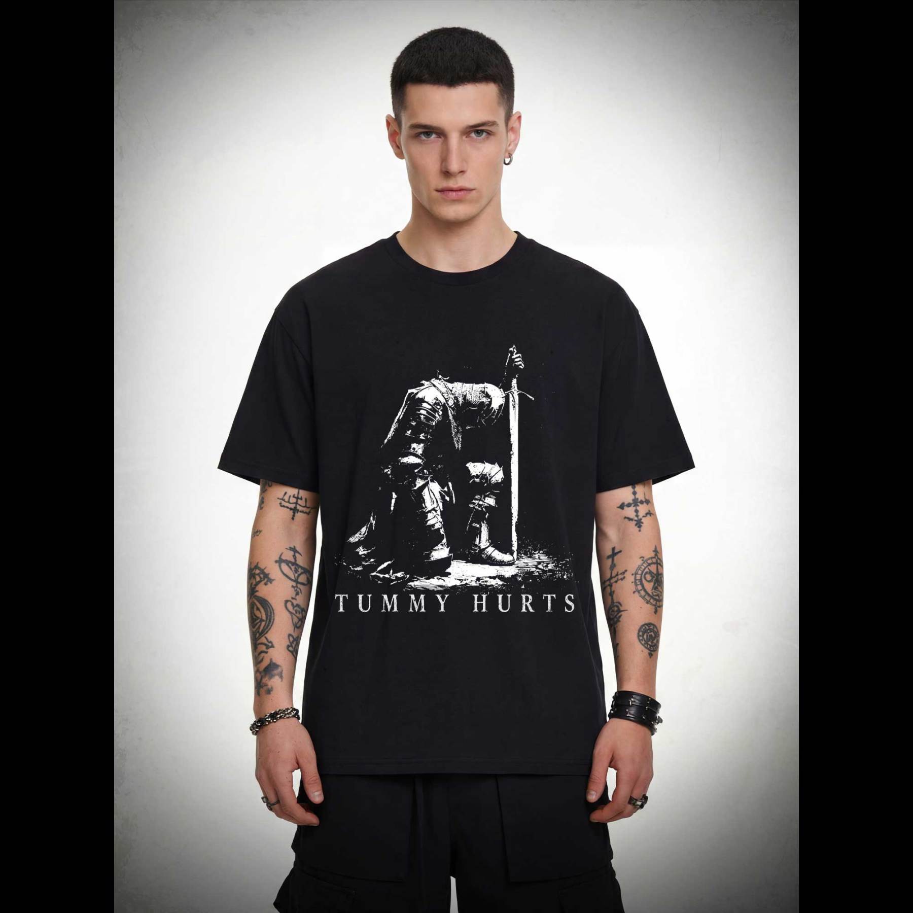 Dark Fantasy Knight T-shirt