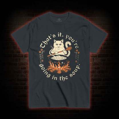 Weird Medieval Cat T-shirt