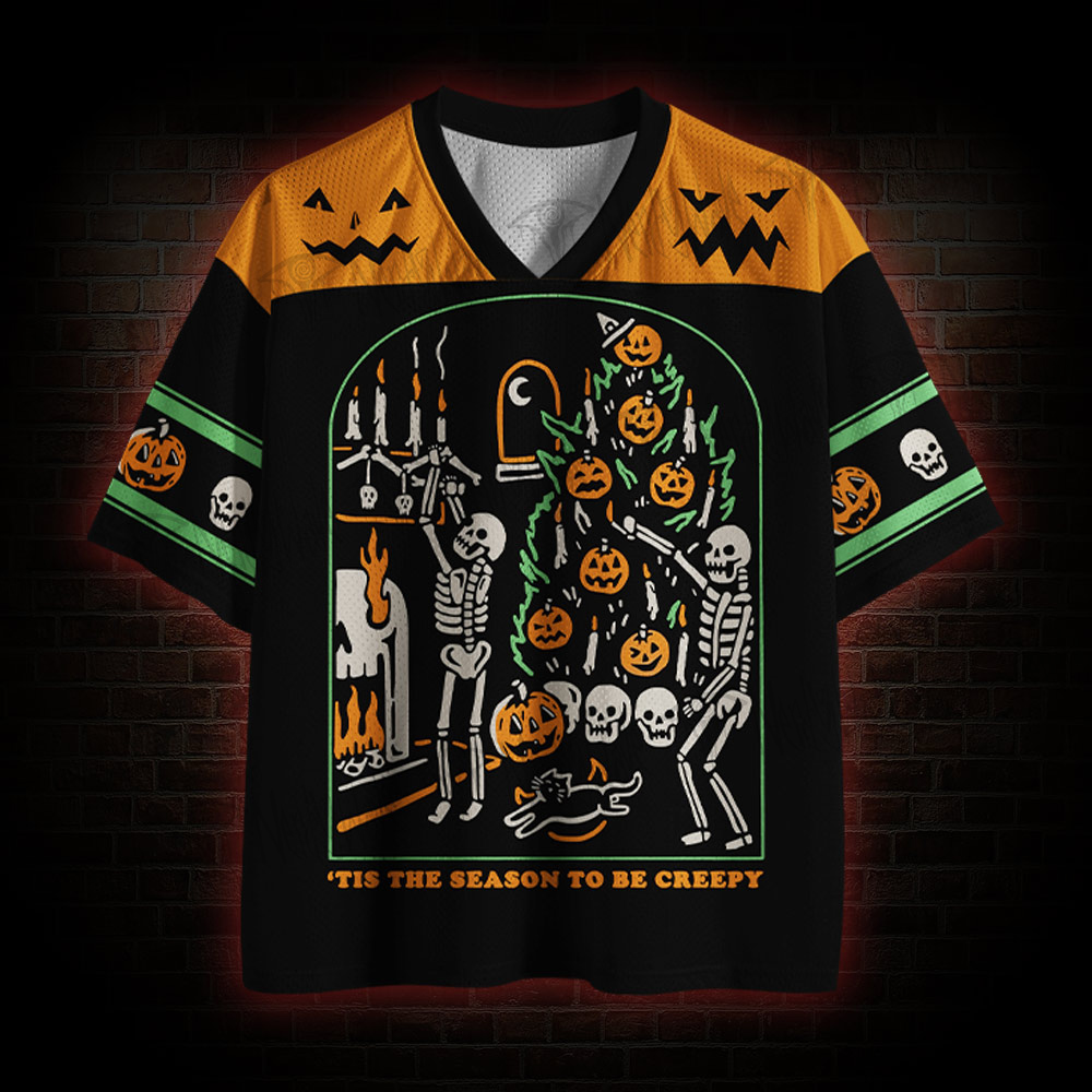 Tis The Season to be Creepy Mesh Jersey