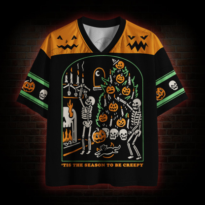 Tis The Season to be Creepy Mesh Jersey