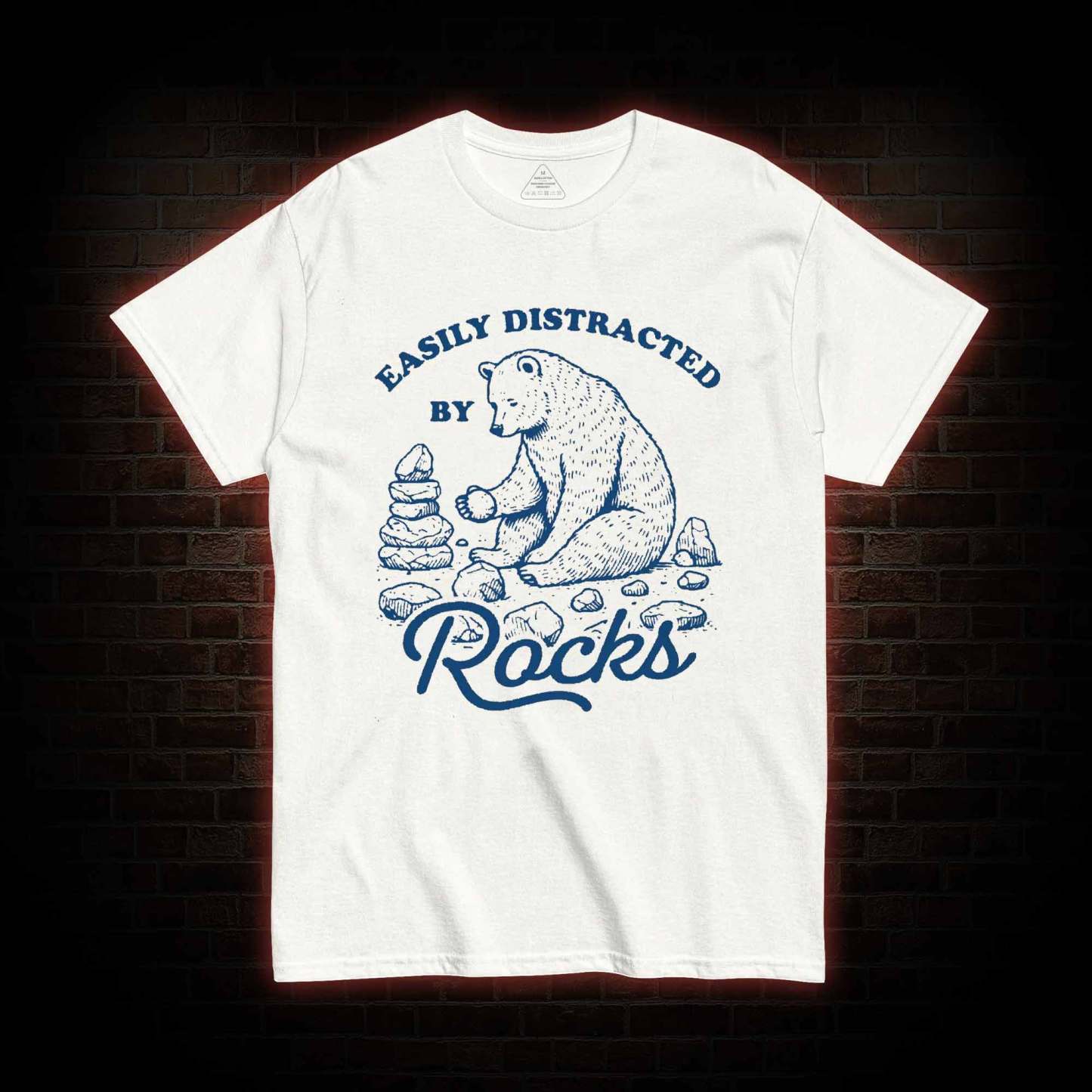 Easily Distracted by Rocks T-shirt