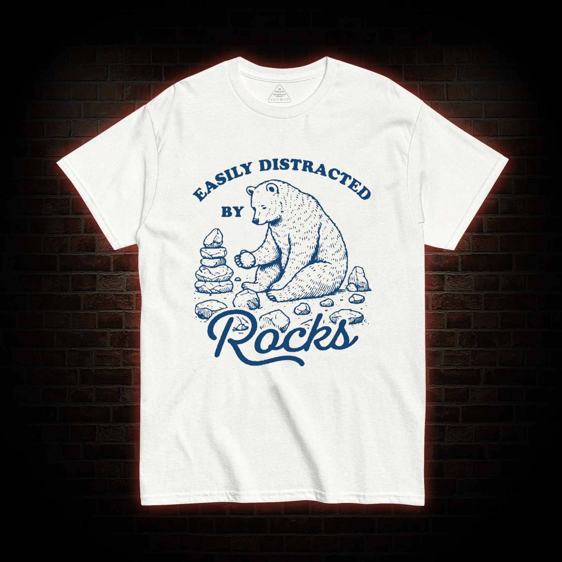 Easily Distracted by Rocks T-shirt