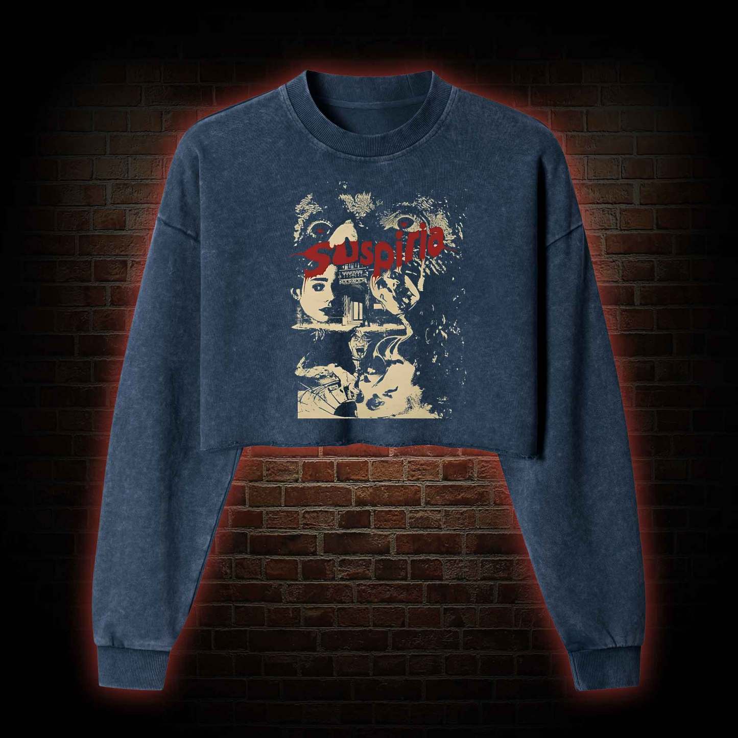 A Coven is a Group of  Washed Cropped Sweatshirts
