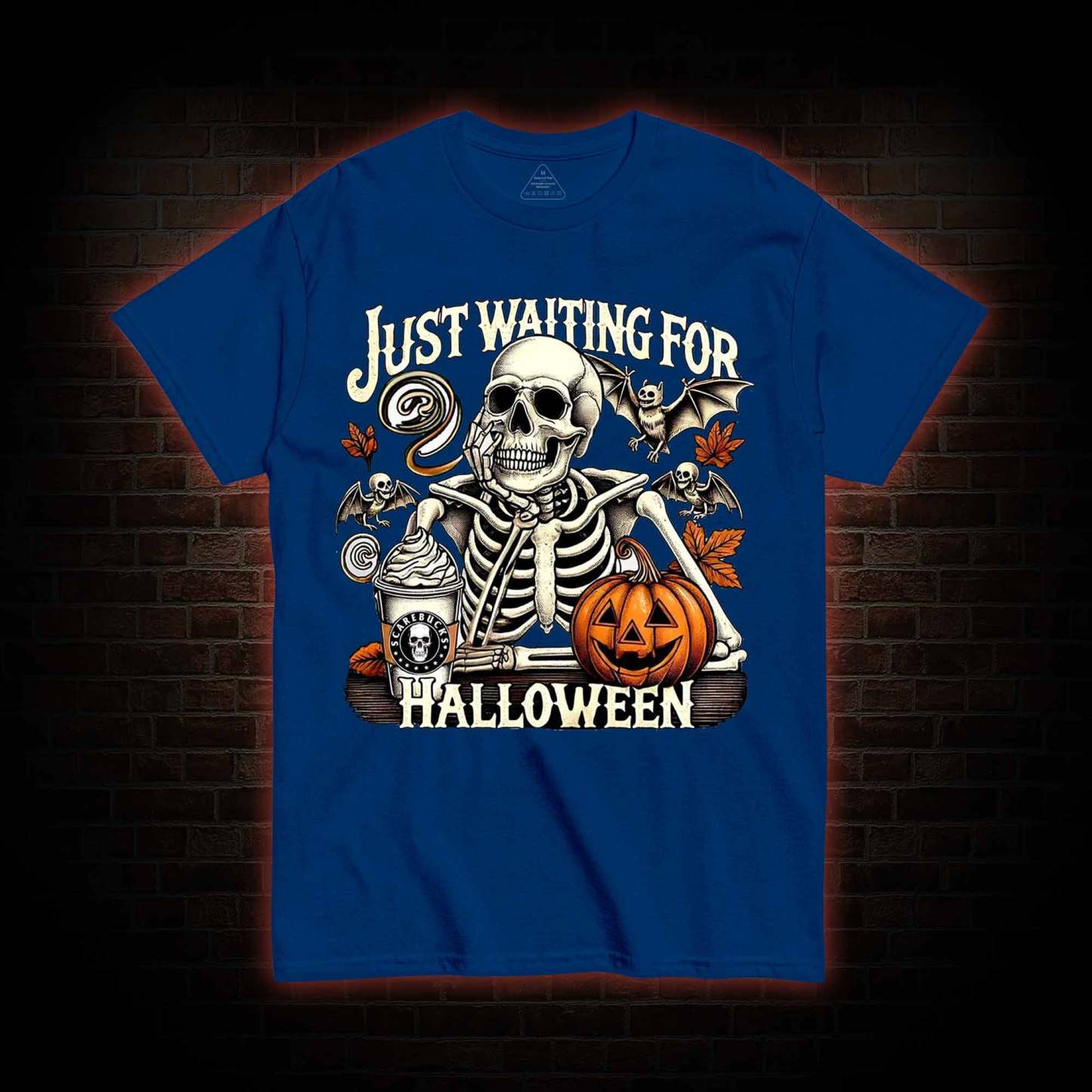 Just Waiting for Halloween T-shirt