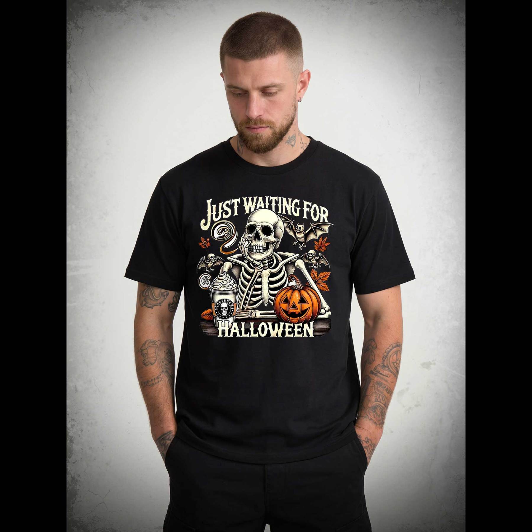 Just Waiting for Halloween T-shirt