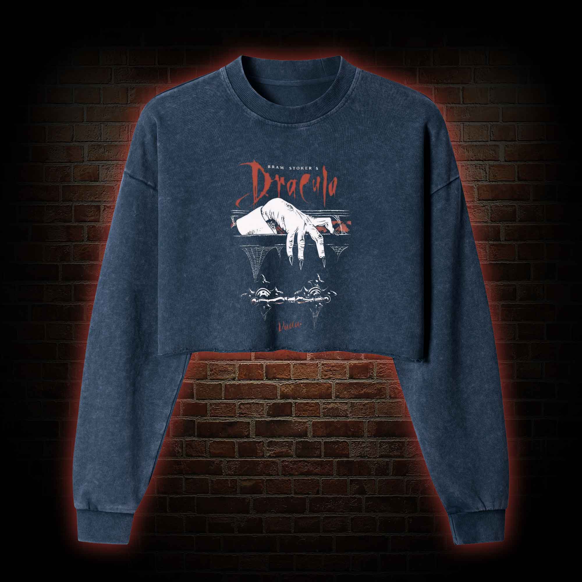 Stoker’s Legacy Washed Cropped Sweatshirts