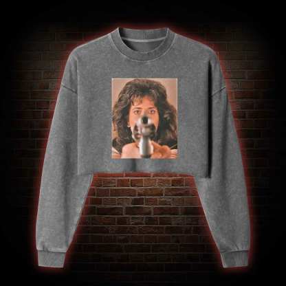 What's this Washed Cropped Sweatshirts