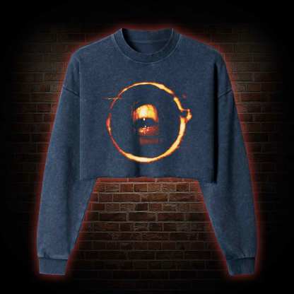 Seven Days Washed Cropped Sweatshirts