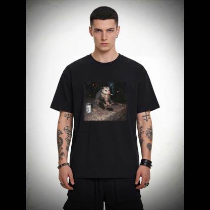Smoking Possum Meme T-shirt