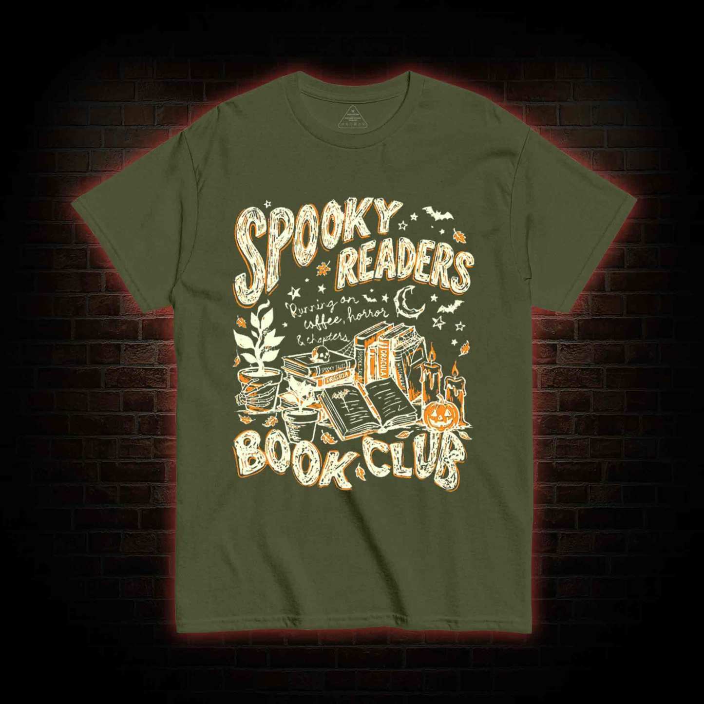 Spooky Readers Book Club Halloween T-shirt