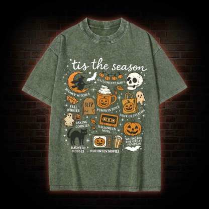 Vintage Halloween Washed T-shirt