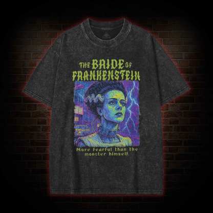Bride of Frankenstein Washed T-shirt