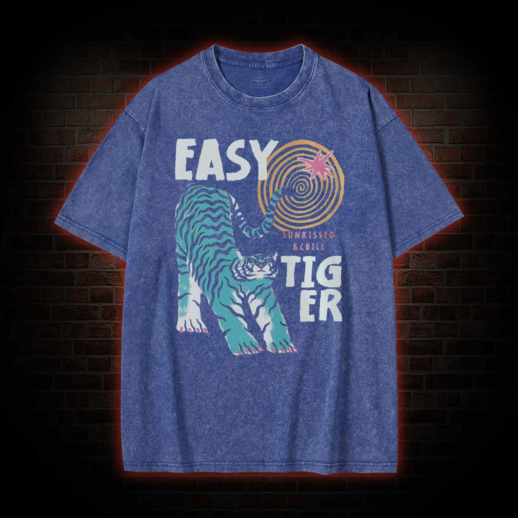 Sun-kissed Tiger Washed T-shirt