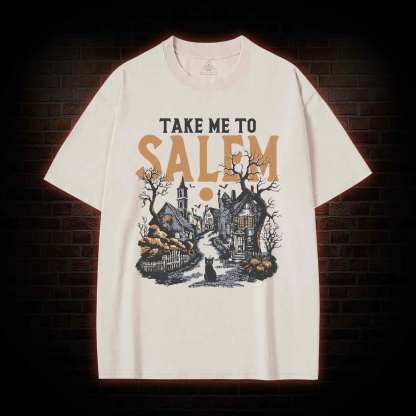 Take Me to Salem Washed T-shirt