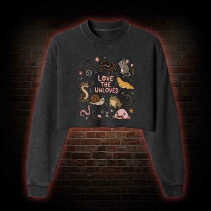 Love the Unloved Washed Cropped Sweatshirts