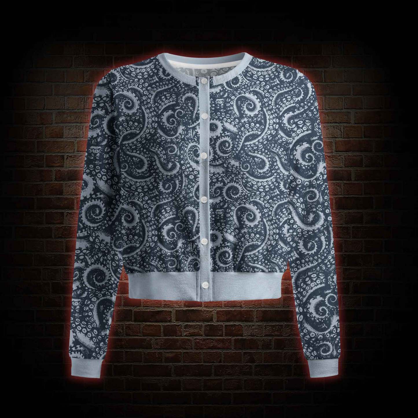 Octopus Tentacles Cardigan Sweaters