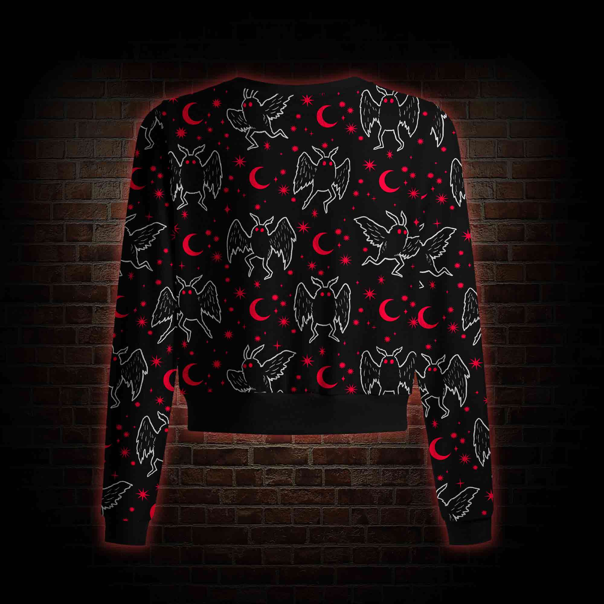 Mothman Night  Cardigan Sweaters