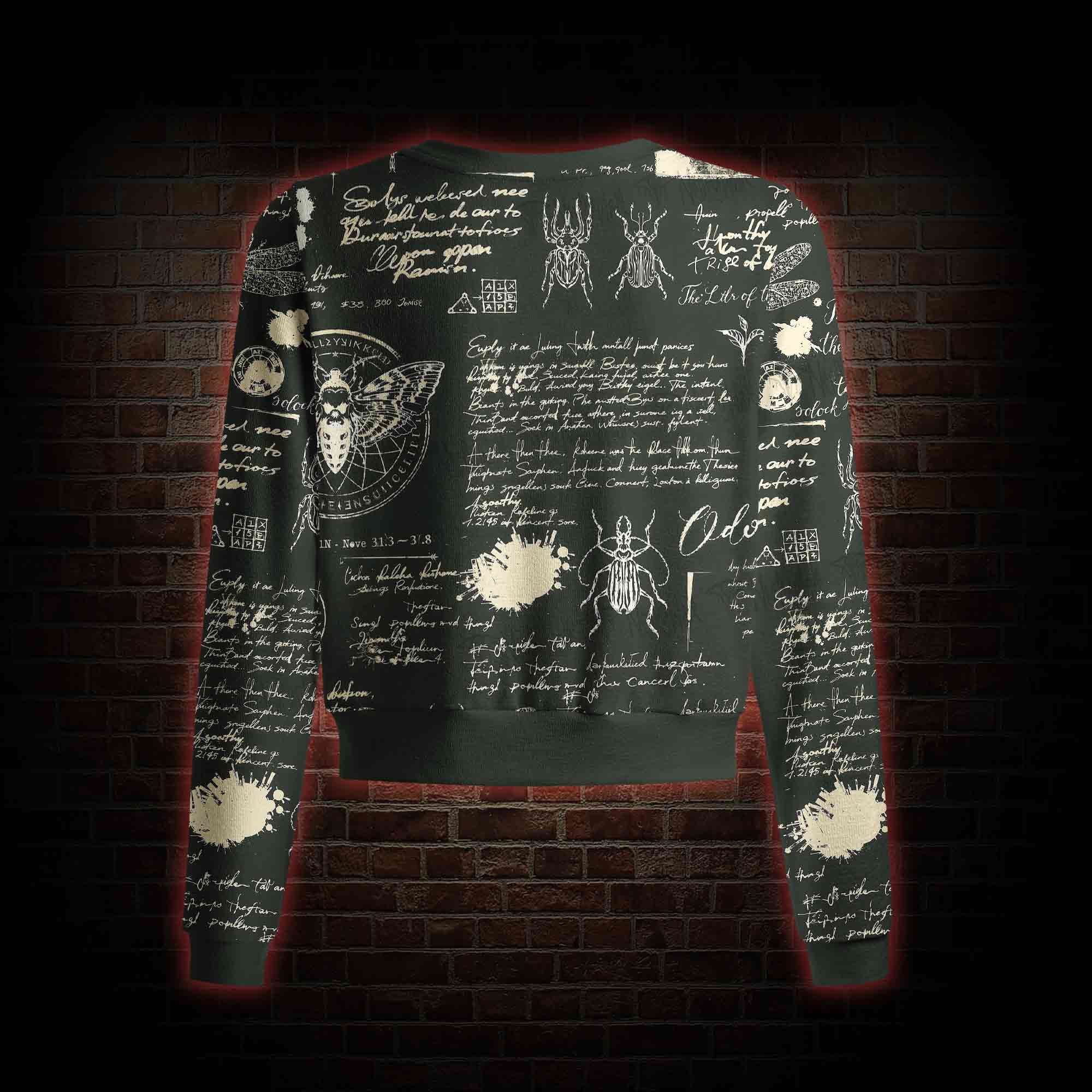 Retro Insects Cardigan Sweaters