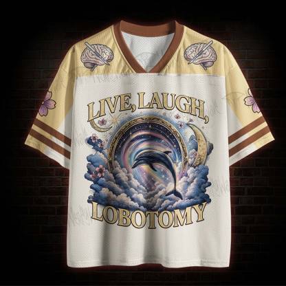Live Laugh Lobotomy Meme Mesh Jersey