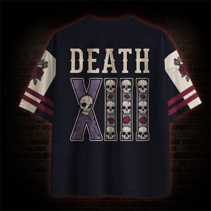 Vintage Death XIII Tarot Grim Reaper Mesh Jersey