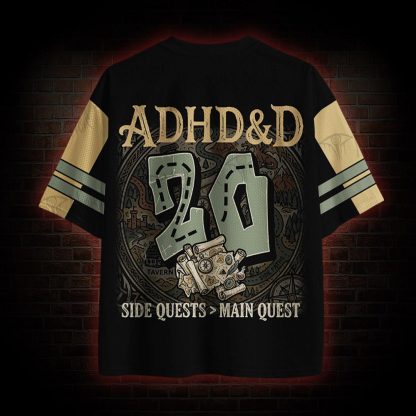 Side Quests Main Quest Mesh Jersey