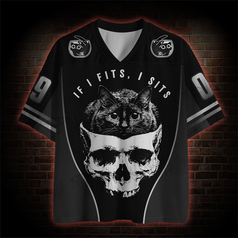 If I Fits I Sits Mesh Jersey