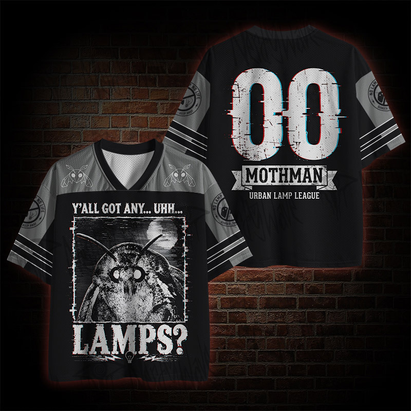 Cryptid Mothman Mesh Jersey