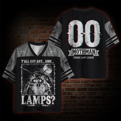 Cryptid Mothman Mesh Jersey