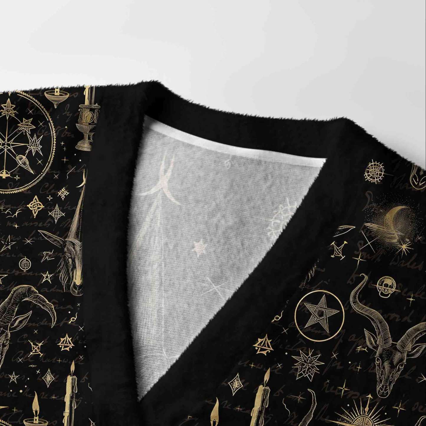 Baphomet Cardigan Sweater