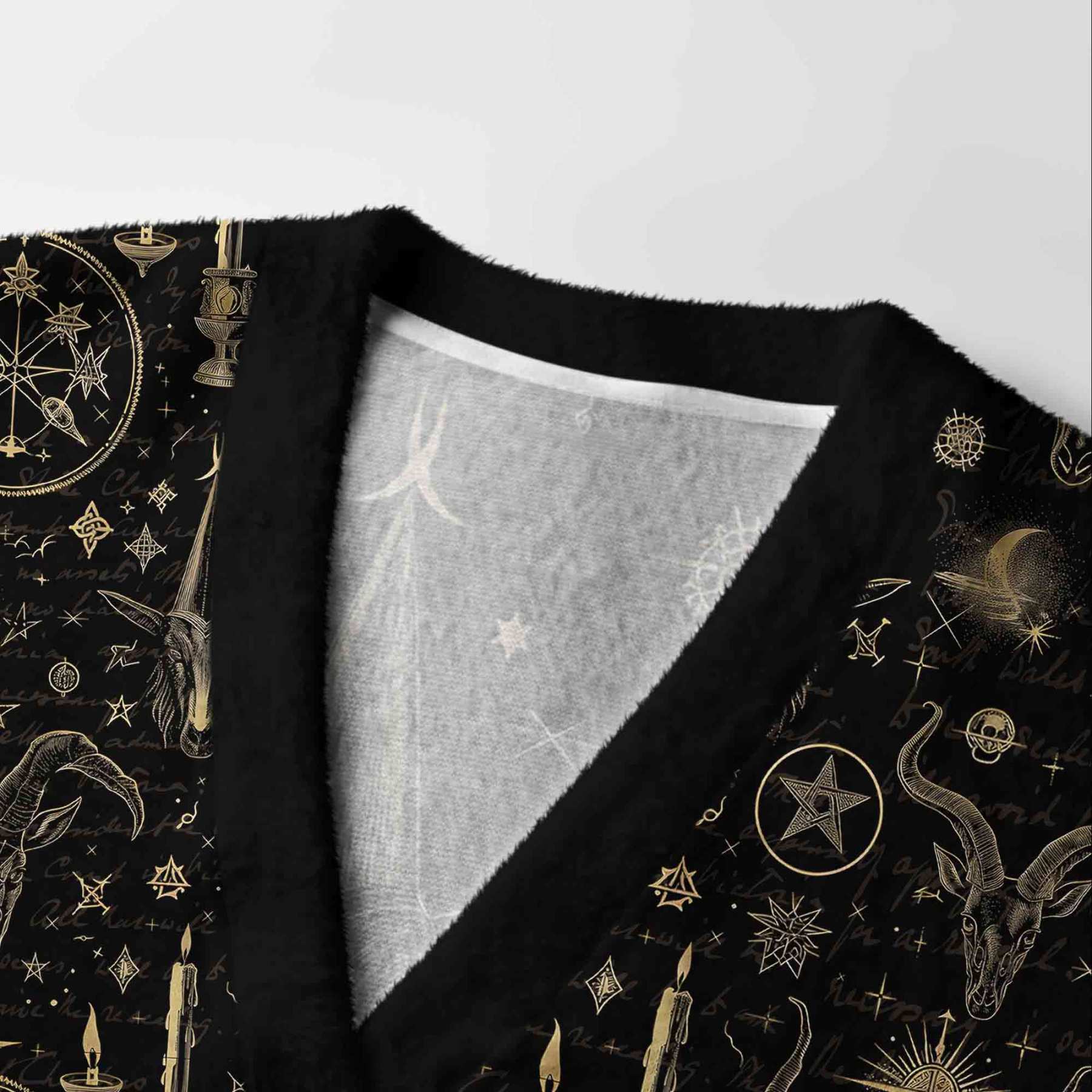 Baphomet Cardigan Sweater