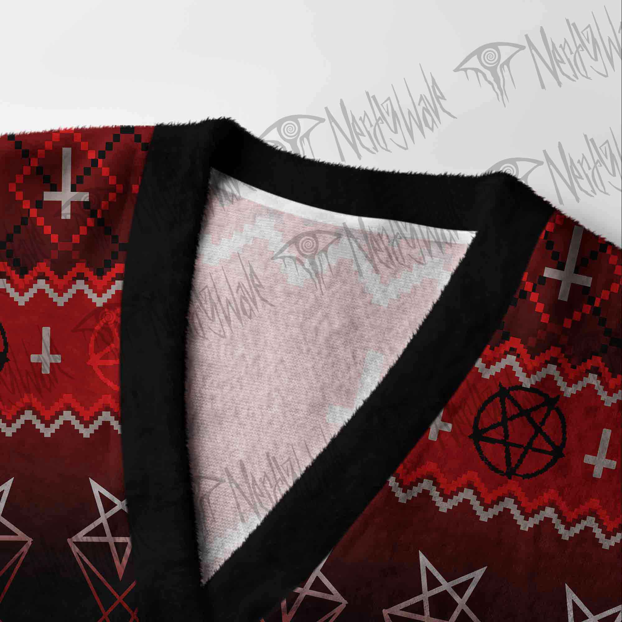 Hail Santa Cardigan Sweater