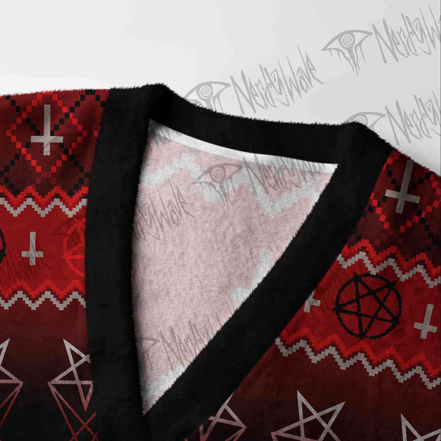 Hail Santa Cardigan Sweater