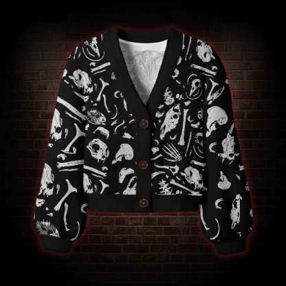 Dinosaur Fossils Women's Cardigan Sweater