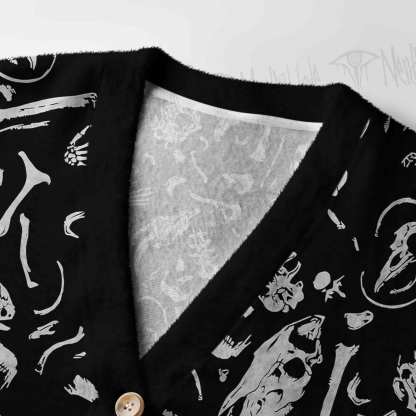 Dinosaur Fossils Women's Cardigan Sweater