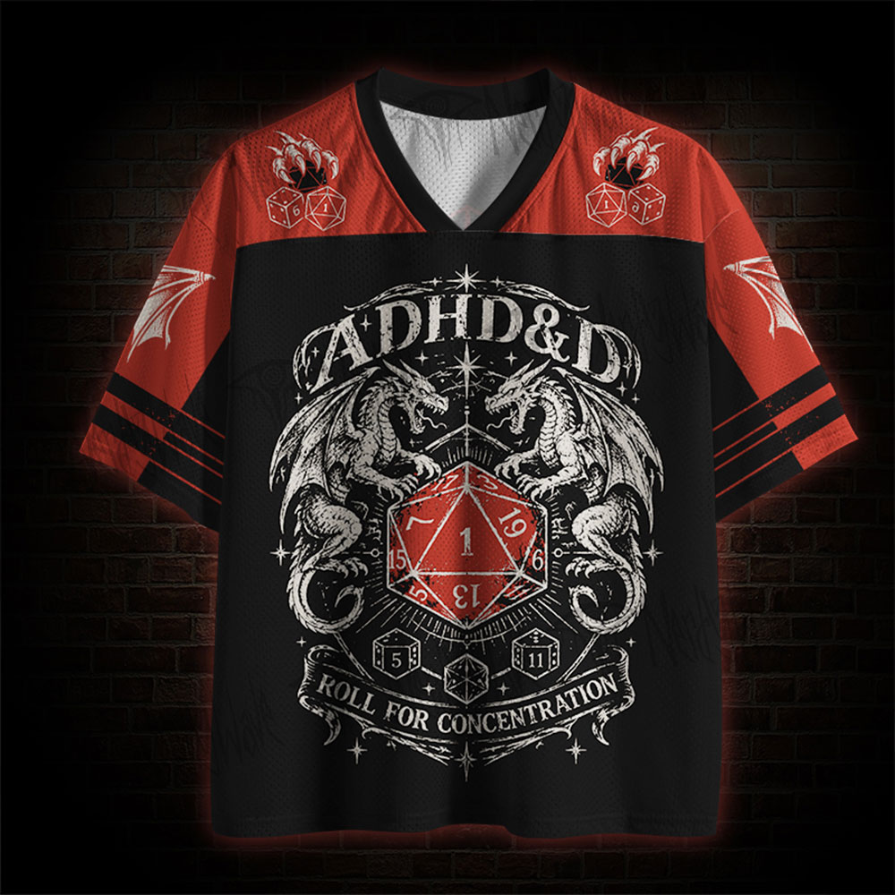 Adhd&d  Critical Failure Mesh Jersey