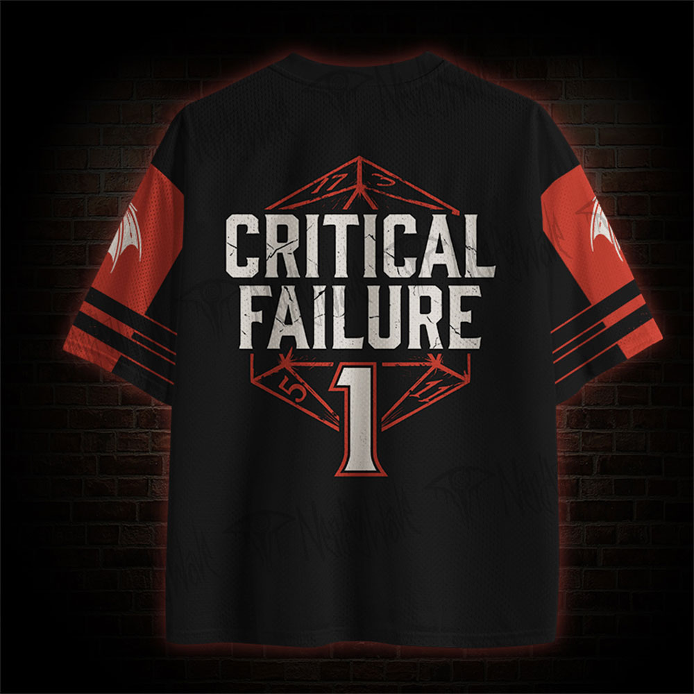 Adhd&d  Critical Failure Mesh Jersey