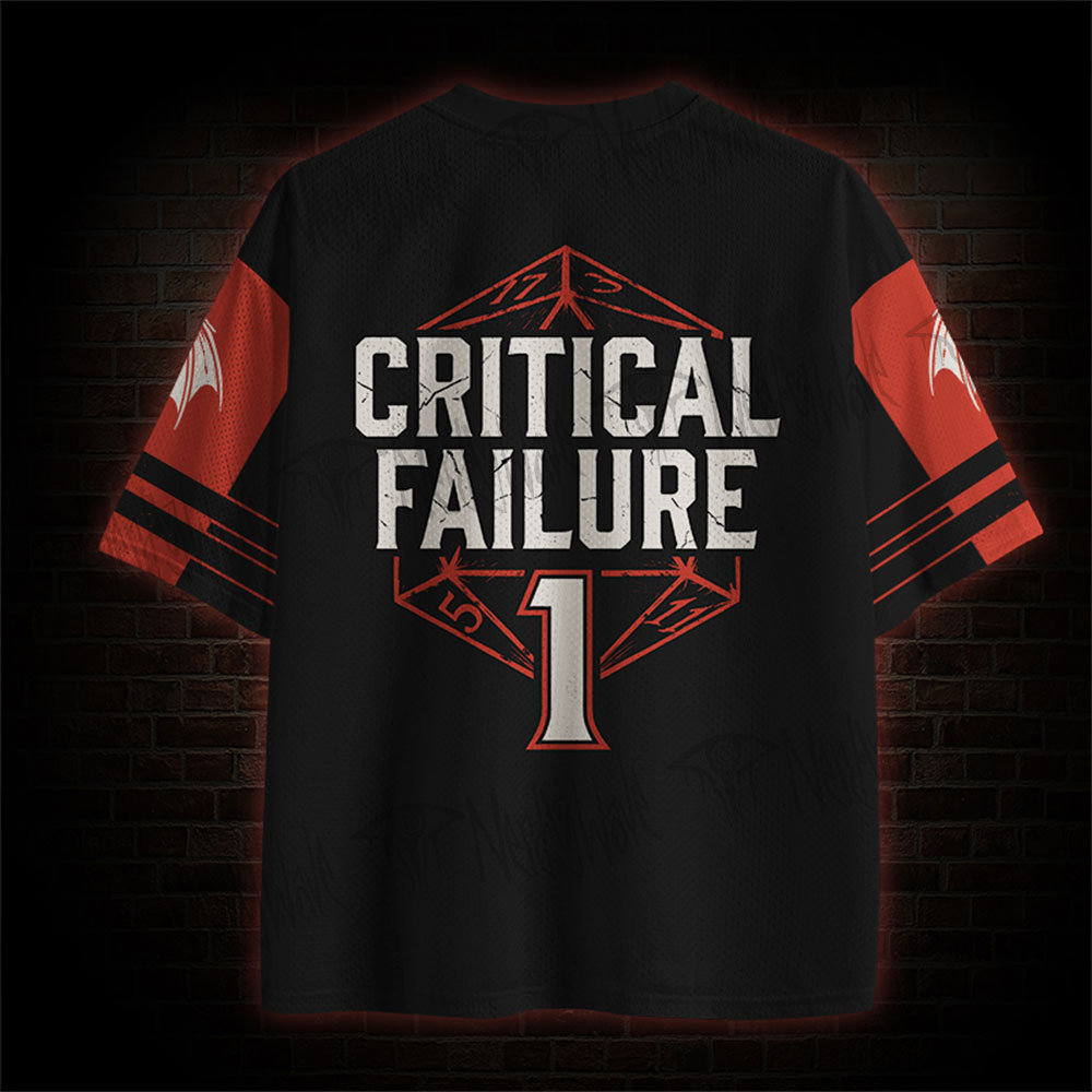 Adhd&d  Critical Failure Mesh Jersey