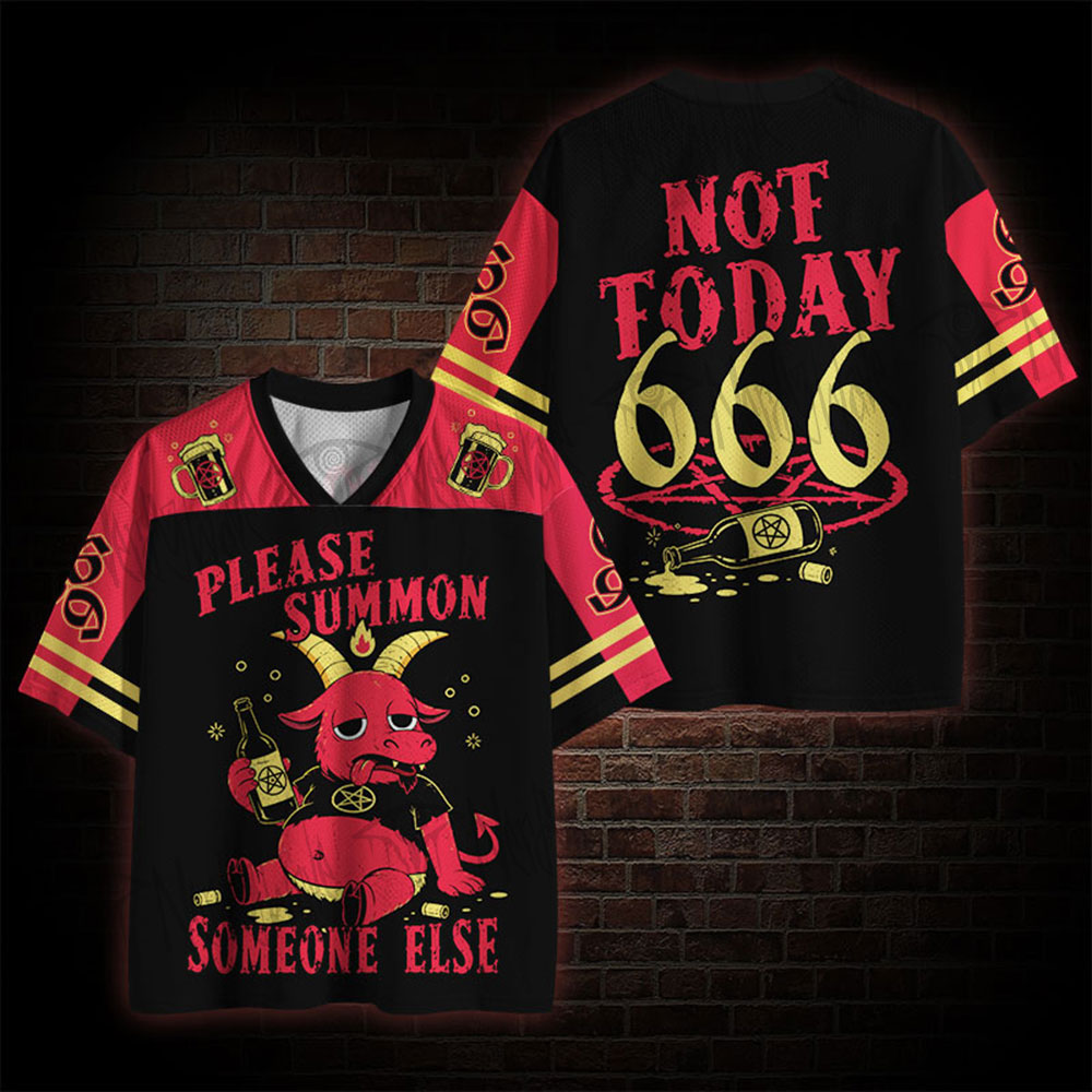 Please Summon Someone Else Mesh Jersey