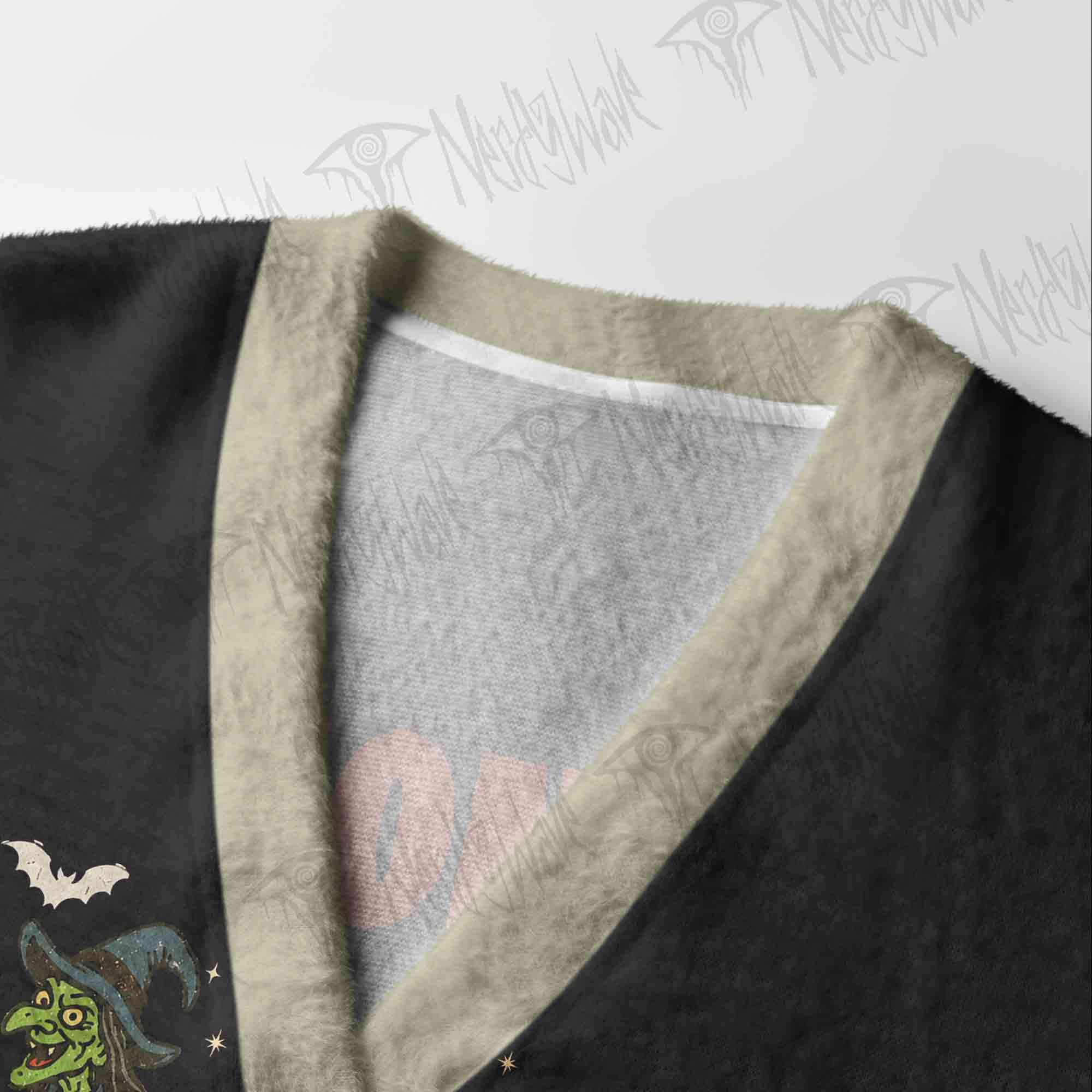 Dancing Monsters Cardigan Sweater