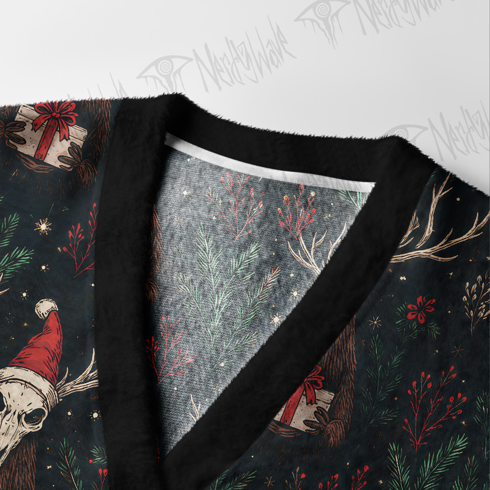 Christmas Wendigo Cardigan Sweater