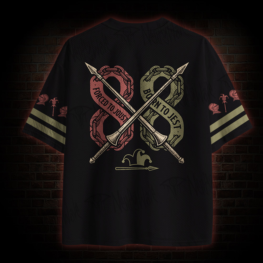 Born To Jest Forced To Joust Mesh Jersey